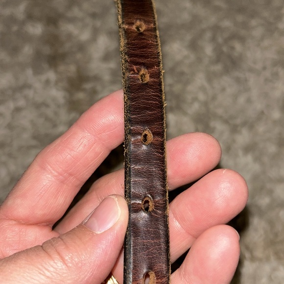 Vintage Aigner leather belt see all photos and read description - Picture 14 of 15